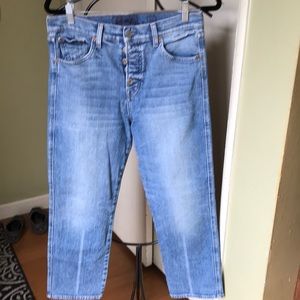 Lucky Brand Light Blue Cropped Ankle Jeans